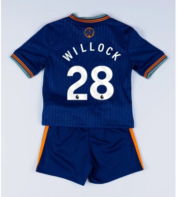 Newcastle United Joe Willock #28 Tredje trøje Børn 2025-26 Kort ærmer (+ korte bukser)